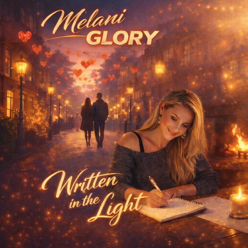 Melani Glory - Written in the Light Cover